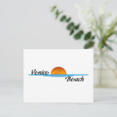 Carte Postale Plage de Venice (Debout devant)