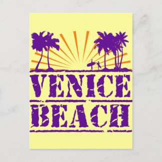 Carte Postale Plage de Venice
