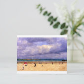 Carte Postale Plage de Weymouth (Debout devant)