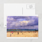 Carte Postale Plage de Weymouth (Devant / Derrière)