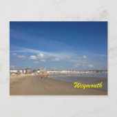 Carte Postale Plage de Weymouth (Devant)