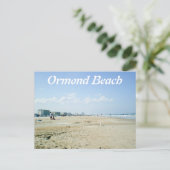 Carte Postale plage d'ormond (Debout devant)