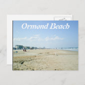 Carte Postale plage d'ormond (Devant / Derrière)