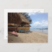 Carte Postale Plage d'Otres (Devant / Derrière)