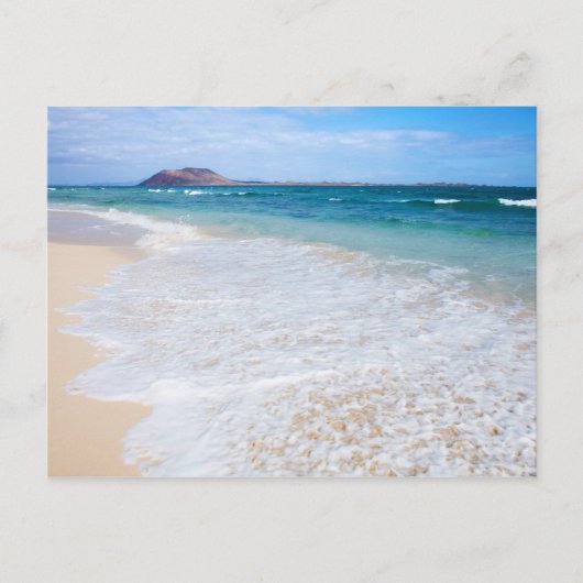 Carte Postale Plage Drapeau de Corralejo (Devant)