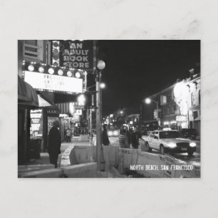 Carte Postale plage du nord, san francisco