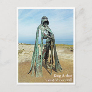 Carte postale - Plage du roi Arthur Cornwall Royau