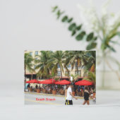 Carte Postale Plage du sud (Debout devant)