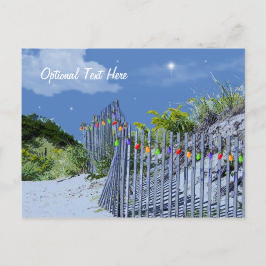 Carte Postale Plage & Dunes (Devant)
