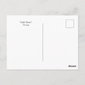 Carte Postale Plage Eagle (Dos)