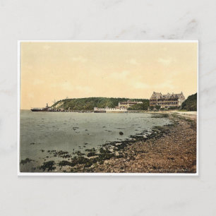 Carte Postale Plage et hôtel, Glucksburg, Schleswig-Holstei