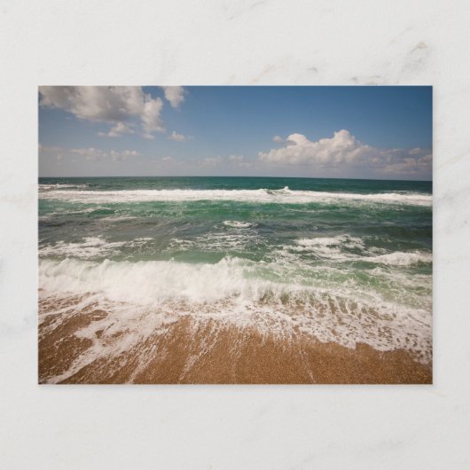 Carte Postale Plage et paysage marin (Devant)