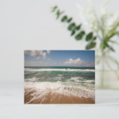 Carte Postale Plage et paysage marin (Debout devant)