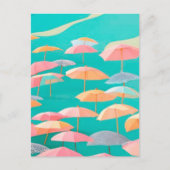 Carte Postale Plage été (Devant)