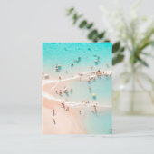 Carte Postale Plage été (Debout devant)