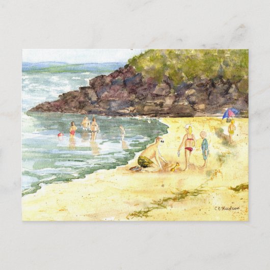 Carte postale 'Plage Fun' (Devant)