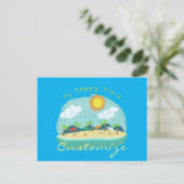 Carte Postale Plage Happy Place Thunder_Cove (Debout devant)