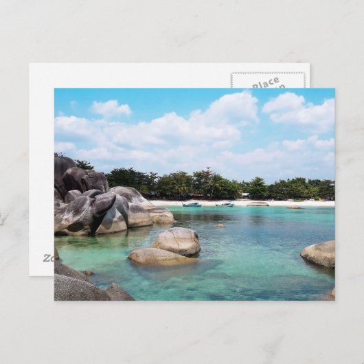 Carte Postale Plage imaginable (Devant / Derrière)