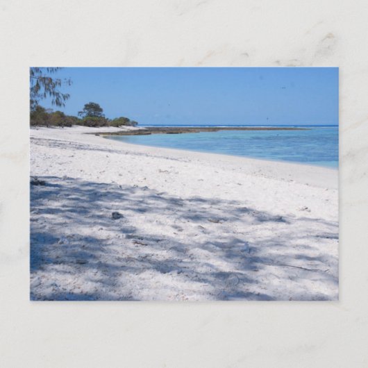 Carte Postale Plage isolée (Devant)