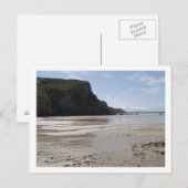Carte Postale Plage isolée (Devant / Derrière)