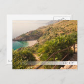 Carte Postale Plage isolée à Lo Zingaro, Sicile (Devant / Derrière)