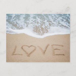 Carte Postale Plage Love II