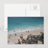 Carte Postale Plage mexicaine (Devant / Derrière)