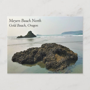 Carte Postale Plage Meyers Nord, Gold Beach, Oregon