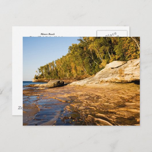 Carte Postale Plage Miners (Devant / Derrière)