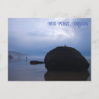 Plage mystérieuse Pacific Hug Point Oregon