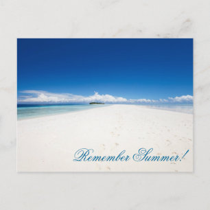 Carte Postale Plage océanique parfaite