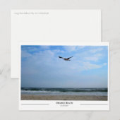 Carte Postale Plage Orange Alabama (Devant / Derrière)