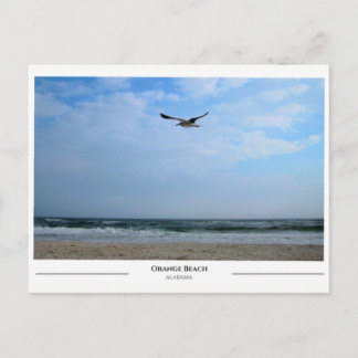 Carte Postale Plage Orange Alabama