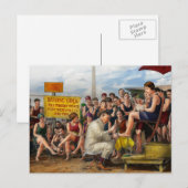 Carte Postale Plage - Orteils Soignés 1922 (Devant / Derrière)