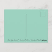 Carte Postale Plage paisible (Dos)