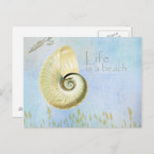 Carte Postale Plage paisible II (Devant / Derrière)