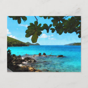 Carte Postale Plage paisible St Thomas