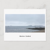 Carte Postale Plage par Aberdour Harbour (Devant)