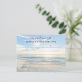 Carte Postale Plage Partager Une Mémoire Photo Funérailles (Debout devant)