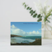 Carte Postale Plage Porthmeor St Ives Cornwall Angleterre (Debout devant)