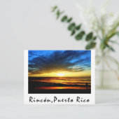 Carte Postale Plage Porto Rico de Rincon (Debout devant)