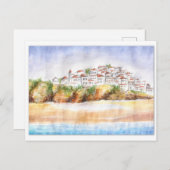 Carte Postale Plage Portugal (Devant / Derrière)