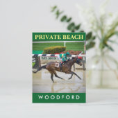 Carte Postale Plage privée (Debout devant)