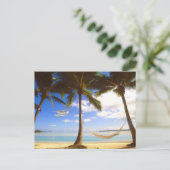 Carte Postale Plage privée (Debout devant)