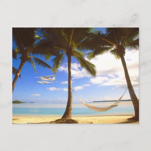 Carte Postale Plage privée (Devant)