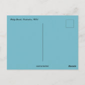 Carte Postale Plage Ruby Washington États-Unis (Dos)