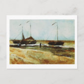 Carte Postale Plage Scheveningen, Météo calme, Vincent van Gogh (Devant)