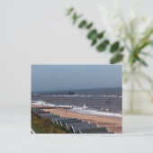 Carte Postale Plage Southwold à Suffolk (Debout devant)