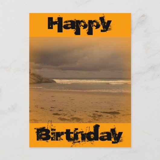 Carte Postale Plage Squeaky 5 (Devant)