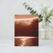 Carte Postale Plage - Stars Dansant sur l'Eau - Sepia (Debout devant)